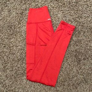 Red Aerie leggings